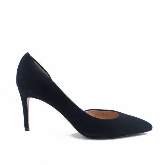 J. Crew Shoes - New JCREW Black Lucie Suede D'Orsay Pumps Heels